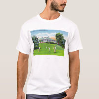 Golfers op McGregor Golf Links Scene