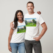 Golfers op McGregor Golf Links Scene T-shirt (Unisex)