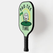 Golfers Par-T-shirt Tijd Pickleball Paddle (Links)