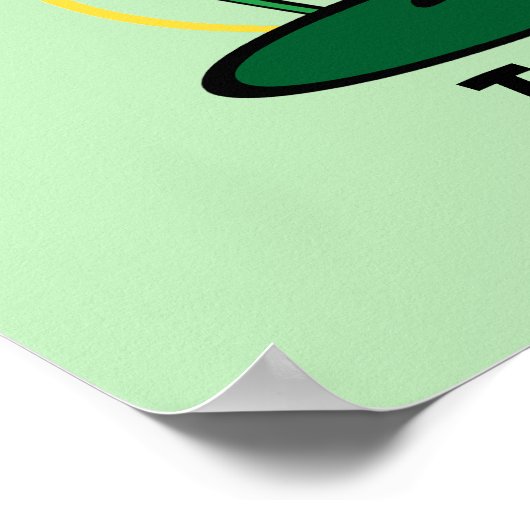 Golfers Par-T-shirt Tijd Poster (Hoek)