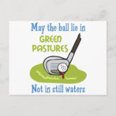 Golfers Prayer Briefkaart (Voorkant)