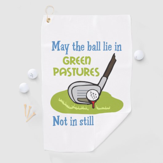 Golfers Prayer Golfhanddoek (Insitu)