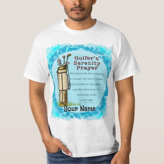 Golfers Prayer T-shirt (Voorkant)