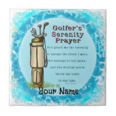 Golfers Prayer Tegeltje (Voorkant)