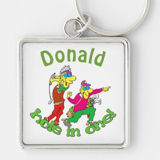 Golfers Sleutelhanger (Voorkant)