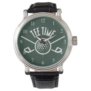Golfers T-shirt Tijd Horloge