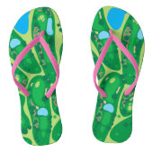 Golfer's Teenslippers (Voetbed)