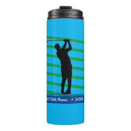 Golfer's Thermal Water Bottle Thermosbeker