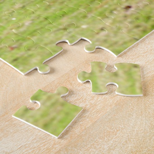 Golfers van groene legpuzzel (Zijkant)