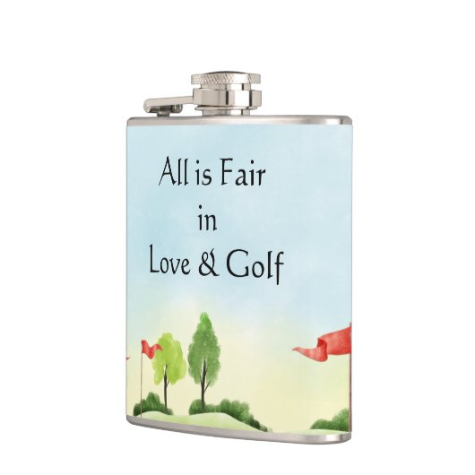 Golfer's vinylomhulling heupfles (Links)