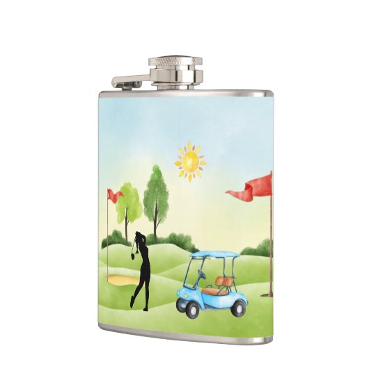 Golfer's vinylomhulling heupfles (Links)