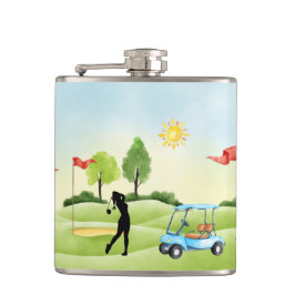 Golfer's vinylomhulling heupfles