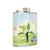 Golfer's vinylomhulling heupfles (Rechts)