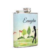 Golfer's vinylomhullkolf heupfles (Rechts)