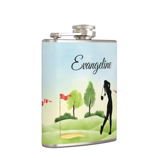 Golfer's vinylomhullkolf heupfles (Rechts)