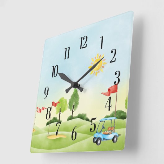 Golfer's Wall klok (Hoek)