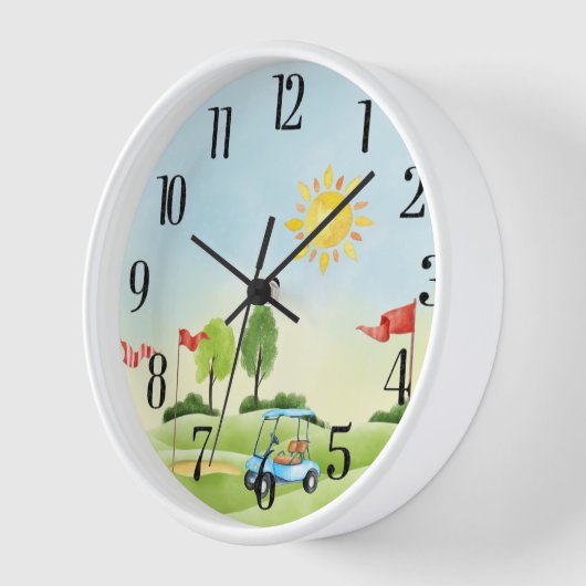 Golfer's Wall klok (Hoek)