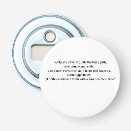Golferssensatie Button Flesopener