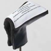 Golferssensatie Golfheadcover (3/4 voorkant)