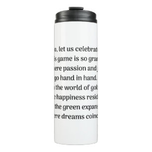 Golferssensatie Thermosbeker