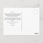 Golfervrouw golft met je kaart (Achterkant)