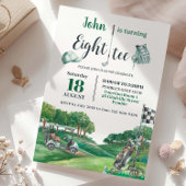 Golffeest 80e verjaardag wordt tachtig kaart