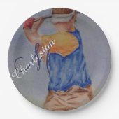 Golffeest Papieren Bordje (Voorkant)