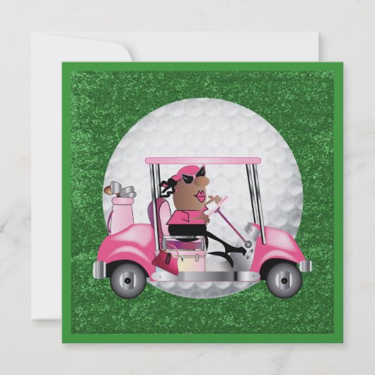 Golffeest - SRF Kaart (Voorkant)