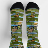 Golffotocollage, Sokken voor volledige afdrukperso (Top)