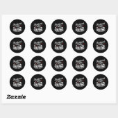 Golffpartners Echtparen Ronde Sticker (Vel)