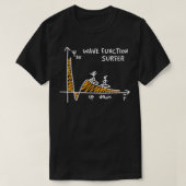 Golffunctie Surfer Science Lover Funny Physics J T-shirt (Design voorkant)