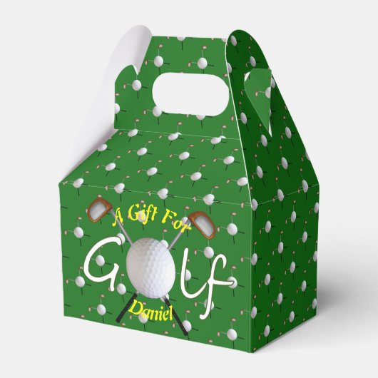 Golfgeschenkdoos Bedankdoosjes (Achterkant)