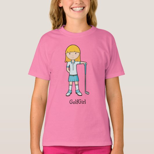 GolfGirl T-shirt (Voorkant)