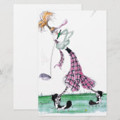 golfgolf met volle vleugels , tony fernandes briefpapier (Voorkant / Achterkant)