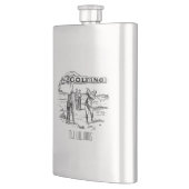 Golfgolfer  Golfspeler Flacon (Links)