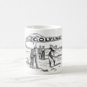 Golfgolfer  Golfspeler Koffiemok