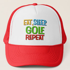 Golfgrap voor golfer trucker pet