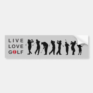 GolfgulBumpersticker Bumpersticker