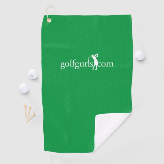GolfGurls Golf Towel Golfhanddoek (Insitu)