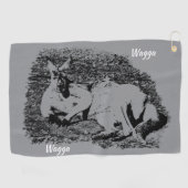 Golfhanddoek (Horizontaal)