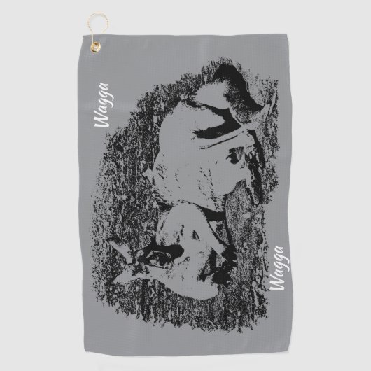 Golfhanddoek (Voorkant)