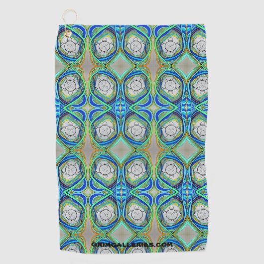 Golfhanddoek (Voorkant)