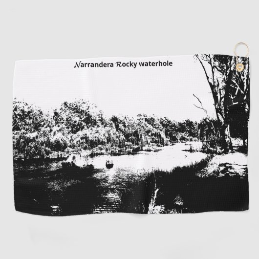 Golfhanddoek (Horizontaal)