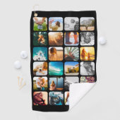 Golfhanddoek 24 Sjabloon met fotoklontering (Insitu)