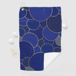 Golfhanddoek - Blauwe schoonheid
