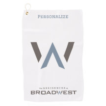 Golfhanddoek - grote logo