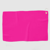 Golfhanddoek, helder roze golfhanddoek (Horizontaal)