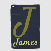 Golfhanddoek "James" (Voorkant)