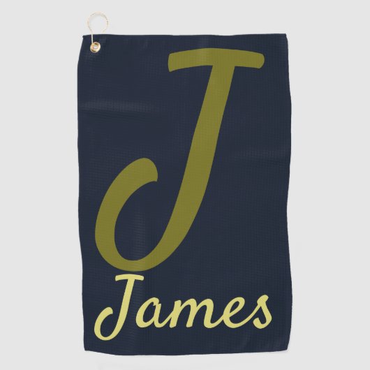 Golfhanddoek "James" (Voorkant)