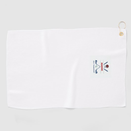 Golfhanddoek - Meadows Golftoernooi 2025 (Horizontaal)